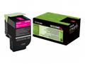 Lexmark 80C2XME purpurová tonerová kazeta, extravy