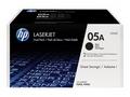 HP tisková kazeta 05A černá originál, CE505D - 2 p