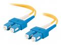 C2G SC-SC 9, 125 OS1 Duplex Singlemode PVC Fiber O