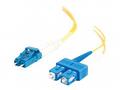 C2G LC-SC 9, 125 OS1 Duplex Singlemode PVC Fiber O