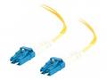 C2G LC-LC 9, 125 OS1 Duplex Singlemode PVC Fiber O