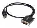 C2G 2m DisplayPort to Single Link DVI-D Adapter Ca