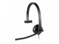 Logitech UC Corded Mono USB Headset H570e (Leather