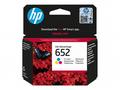 HP Ink Cartridge 652, Color, 200 stran