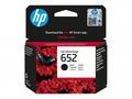 HP Ink Cartridge 652, Black, 360 stran