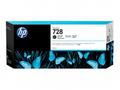 HP Ink Cartridge 728, Matte Black, 300 ml