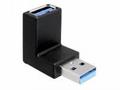 DeLock adaptér USB 3.0 samec - USB 3.0 samice pod 