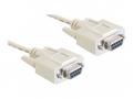 Delock - Null modem kabel - DB-9 (F) do DB-9 (F) -