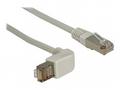 Delock Cable RJ45 Cat.5e SFTP pravoúhlý, přímý 2 m
