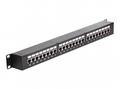 Delock - Patch panel with couplers - CAT 6 - STP -