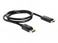 Delock - Kabel adaptéru - DisplayPort s piny (male
