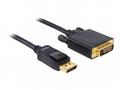 Delock - Kabel DVI - DisplayPort (M) do DVI-D (M) 