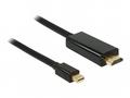 Delock - HDMI kabel - Mini DisplayPort s piny (mal