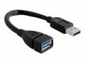 Delock USB 3.0 kabel prodlužující A, A samec, sami