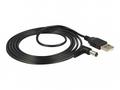 Delock napájecí kabel USB > DC 5.5 x 2.1 mm samec 