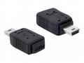Delock redukce USB mini samec na USB micro B samic