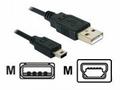 Delock - Kabel USB - USB (M) do mini-USB typ B (M)