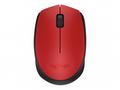 myš Logitech Wireless Mouse M171, červená