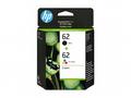HP ink 62 (černá 4ml, barevná 4,5ml) pro HP ENVY 5
