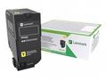 Lexmark - Žlutá - originální - kazeta s barvivem L