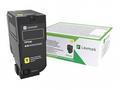 Lexmark - ?lutá - originální - kazeta s barvivem L