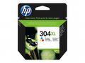 HP Ink Cartridge 304XL, Tri-color, 300 stran