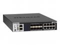 NETGEAR M4300-8X8F - Přepínač - L3 - řízený - 8 x 