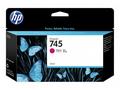 HP 745 - 130 ml - purpurová - originální - DesignJ