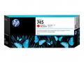 HP 745 - 300 ml - Vysoká kapacita - chromová červe