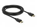 Delock - Kabel DisplayPort - DisplayPort (M) do Di