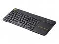 Logitech Wireless Touch Keyboard K400 Plus - Kláve