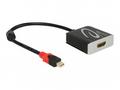 Delock Adapter mini Displayport 1.2 male > HDMI fe