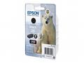 Epson 26 - 6.2 ml - černá - originální - inkoustov
