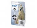 Epson 26 - 4.7 ml - foto černá - originální - blis