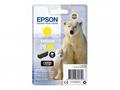 Epson 26XL - 8.7 ml - XL - žlutá - originální - bl