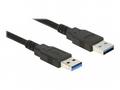 Delock Kabel USB 3.0 Typ-A samec > USB 3.0 Typ-A s
