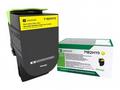 Lexmark X417 - Vysoká výtěžnost - žlutá - originál