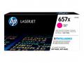 HP 657X - Vysoká výtěžnost - purpurová - origináln