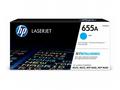 HP 655A - Azurová - originální - LaserJet - kazeta