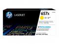 HP 657X Žlutá originální tonerová kazeta LaserJet 