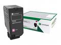 Lexmark - Purpurová - originální - kazeta s barviv