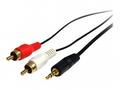 StarTech.com 3 ft Stereo Audio Cable - 3.5mm Male 