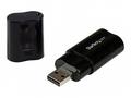 StarTech.com USB Sound Card - 3.5mm Audio Adapter 