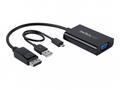 StarTech DisplayPort to VGA Adapter with Audio - 1