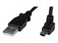 StarTech.com 1m Mini USB Cable Cord - A to Up Angl