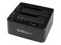 StarTech.com Dual Bay Hard Drive Duplicator, Stand