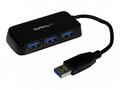 StarTech.com 4-Port USB 3.0 SuperSpeed Hub - Porta