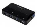 StarTech.com 4-Port USB 3.0 Hub plus Dedicated Cha