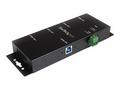 StarTech.com 4-Port USB 3.0 Hub - Metal Industrial