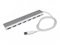 StarTech.com 7 Port Compact USB 3.0 Hub with Built